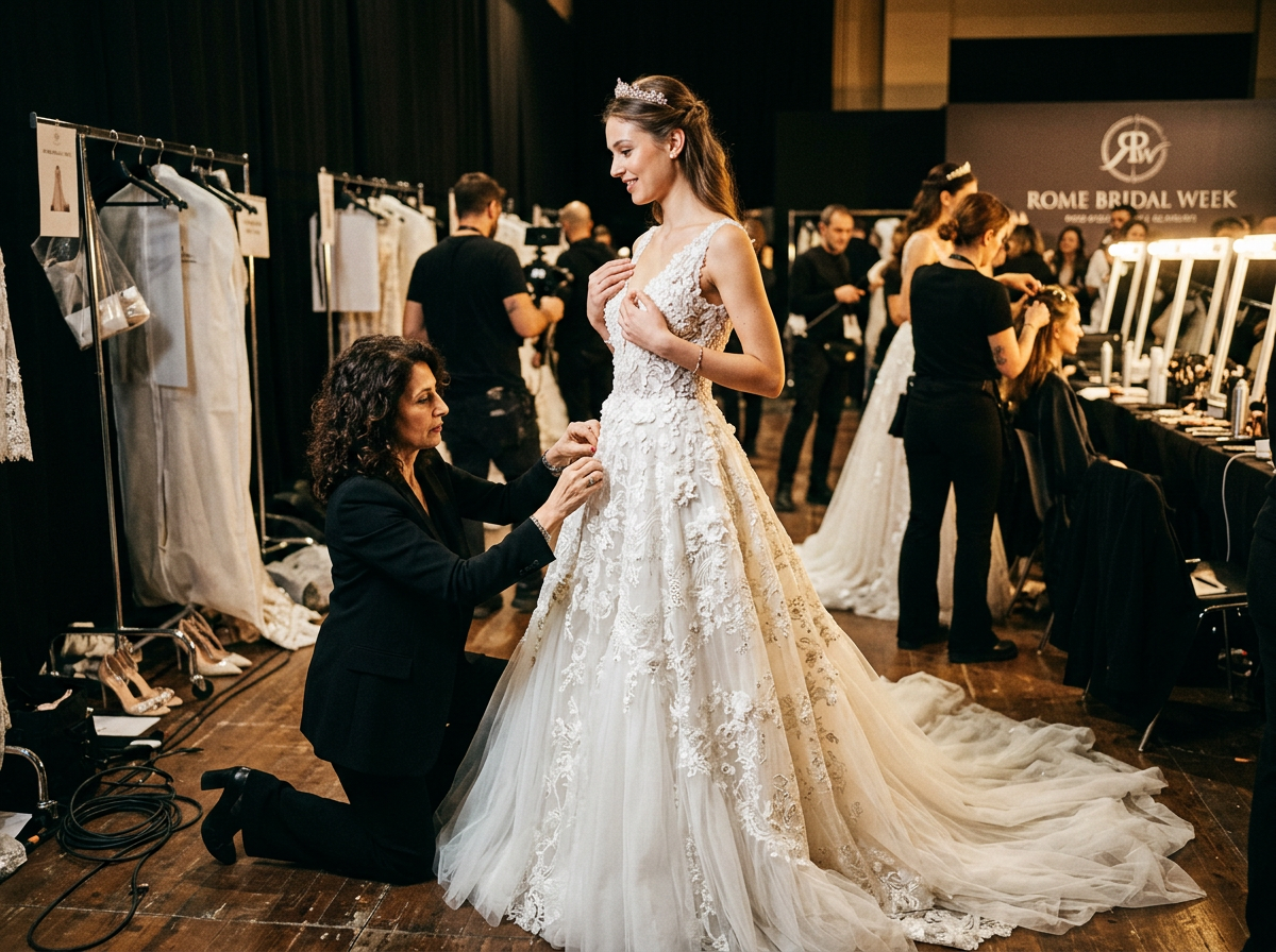 Page: News&Eventi - Olympia Sposa. Slot: carlo alberto terranova alla rome bridal week. Context: Ras
