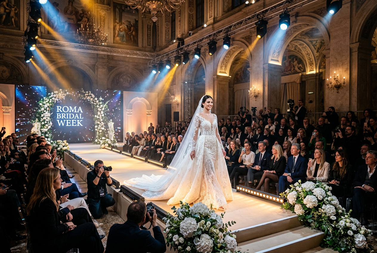 Page: News&Eventi - Olympia Sposa. Slot: roma bridal week. Context: Non categorizzato ROMA BRIDAL WE